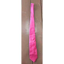NWT Brand Q Men's Fuchsia Neck Tie and Pocket Square