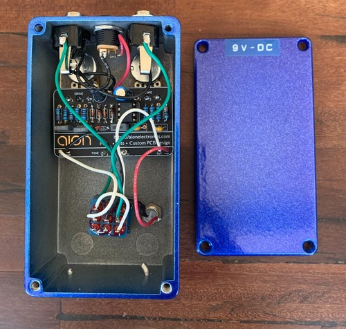 Aion FX BCD (Business Card Drive) Overdrive Alchemy Audio Guitar Pedal - Picture 4 of 4