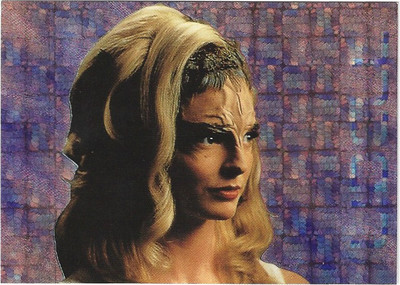 TCS 1206   Star Trek Voyager Season 1 Series 2 Xenobio Sketches Card  S8 Lidell