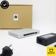 Cisco Meraki MS120-8LP-HW PoE+ Gigabit Ethernet Switch, CLAIMED, 1Y-Wty