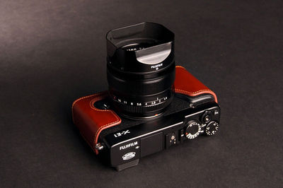 Custodia Per Fotocamera Mezza Pelle Artificiale Per X E2 XE2 X E1