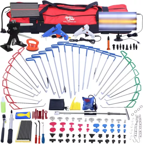 Strumento ammaccature PDR kit riparazione ammaccature sollevatore ammaccature ammaccature strumento auto - Foto 1 di 35