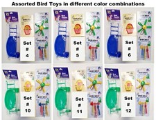 Prevue Hendryx Pet Products 6 pc. Bird Toy Sets for Small Birds See all 6 sets