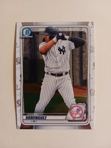 2020 Bowman Chrome Jasson Dominguez #BCP-243 New York Yankees
