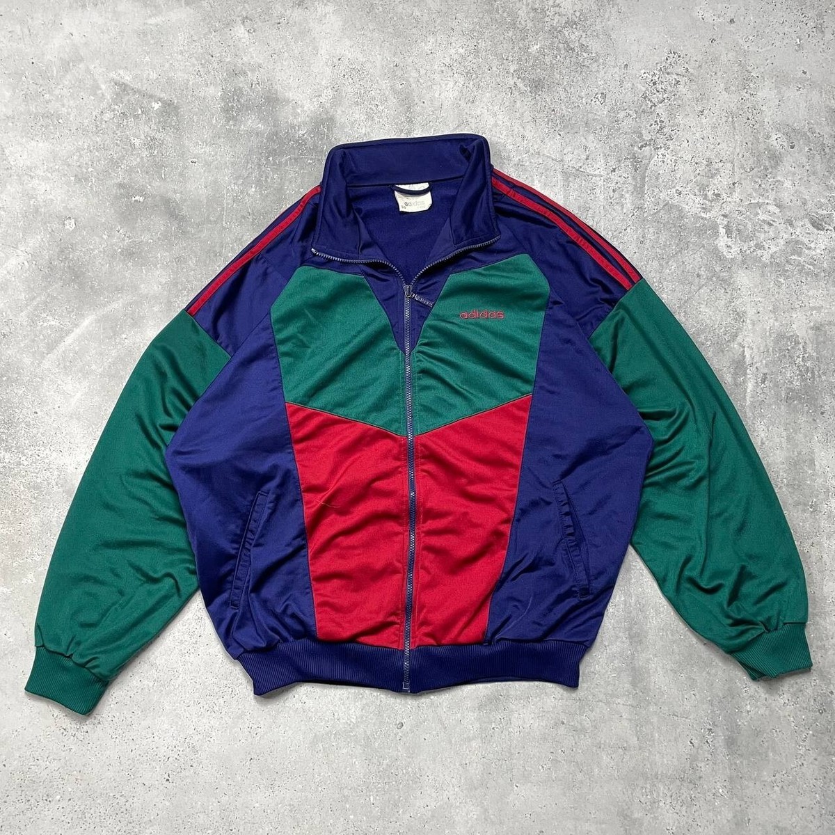 Vintage 90s Adidas Retro Track Jacket Size XL | eBay