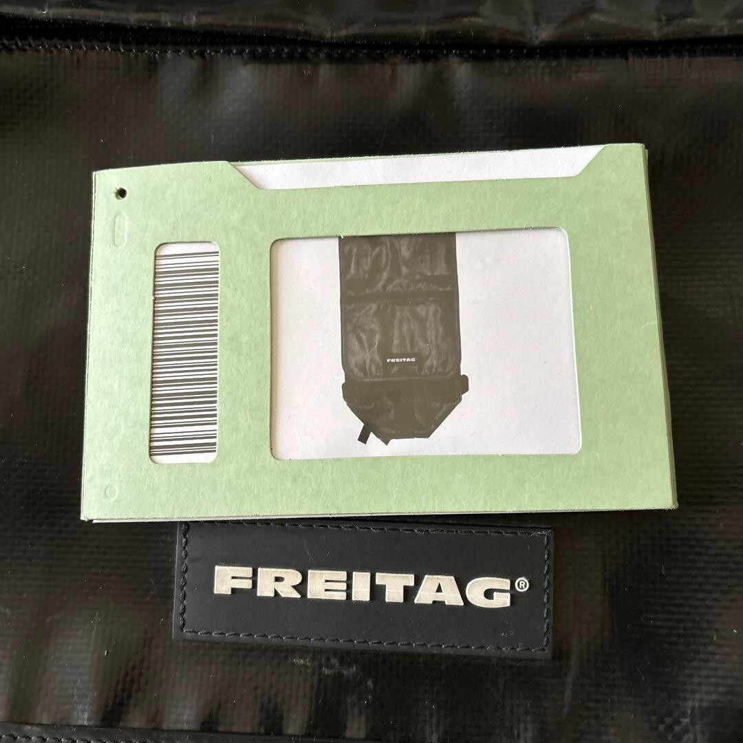 FREITAG F133 BONANZA Backpack Rider Bag All Black RARE FREITAG F133 BONANZA Backpack Rider Bag All Black RARE