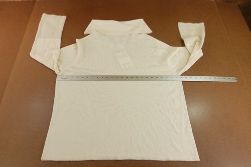 Voyage Marina Rinaldi Womens XL Cream Lightweight Knit Pullover Sweater NWT - Picture 9 of 12