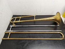 Vintage Holton Collegiate Trombone Elkhorn Wisconsin Made in USA
