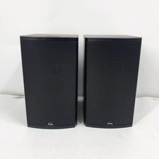 Boston Acoustics Cr6 Bookshelf Speakers Pair Black Wall Mount Wood Grain Black