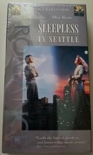 SLEEPLESS IN SEATTLE (VHS) (1997)  NTSC CC PG Factory Sealed TOM HANKS MEG RYAN