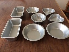 Mini Metal Baking Pans 8 Pieces