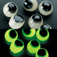 60 Glow In The Dark Sticky Eyes Halloween Haunted House Decor - SCARY  (5 dz)