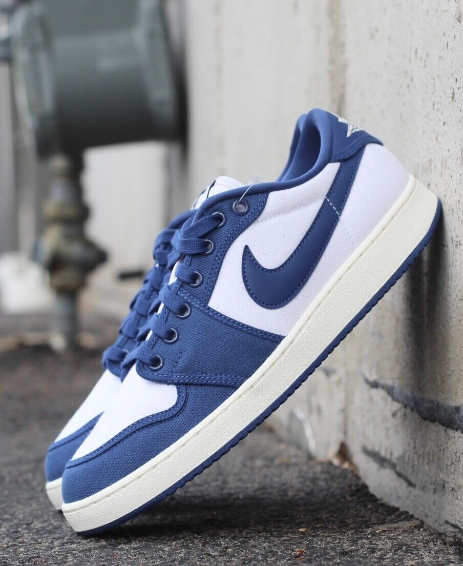 Nike Air Jordan 1 KO Low Kentucky Dark Royal Blue White Mens | eBay