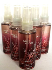 Bath Body Works TWILIGHT WOODS Fragrance Mist, Travel, 3 oz/88 mL, NEW X 6