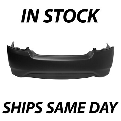 NEW Primered - Rear Bumper Cover Fascia for 2015-2019 Nissan Versa Sedan 15-19