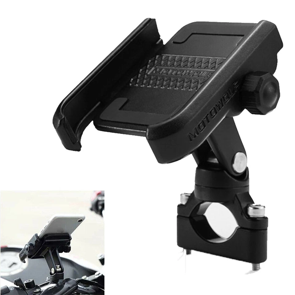 Motorcycle Phone Mount Holder  for Kawasaki Z1 ZR1100 ZRX1100 ZR1200 ZRX1200 Foto 3 de 4