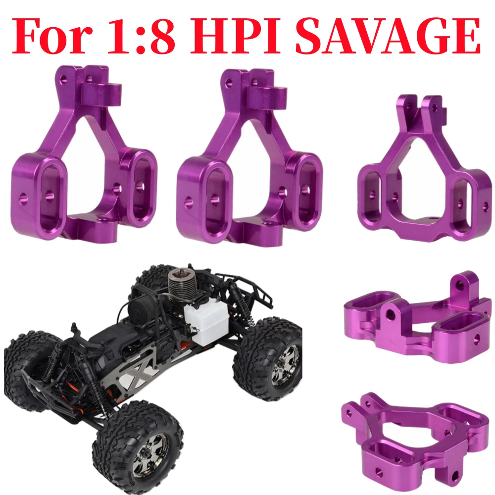 Front Steering Wheel C-Cup Seat Kit For 1:8 HPI SAVAGE Flux HP X XL 21 25 SS 4.1