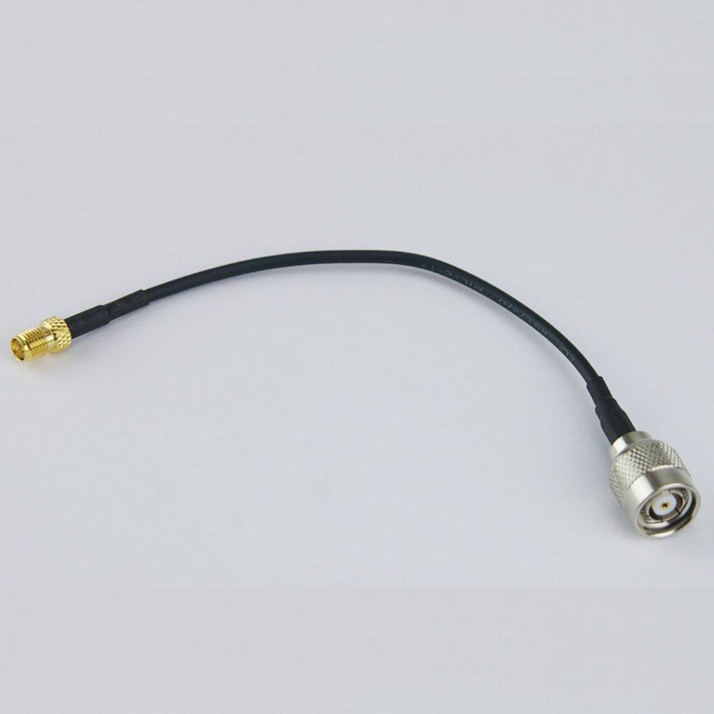 RP SMA Female to RP TNC Male RG174 15cm Nickel Plated / Gold Plated