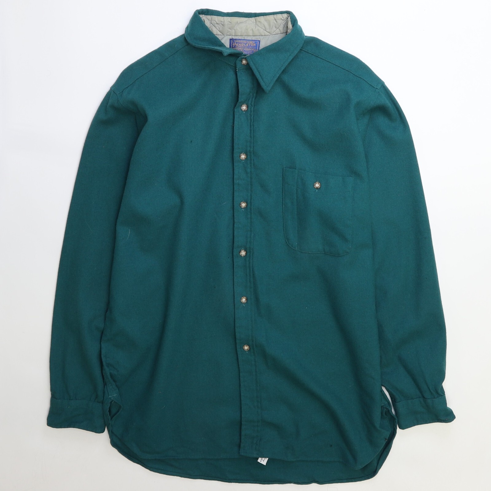 Vintage Pendleton Trail Wool Button Up Shirt Size… - image 1
