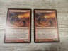 2x Volcano Hellion - Planar Chaos - NM - Italian - OOP MTG