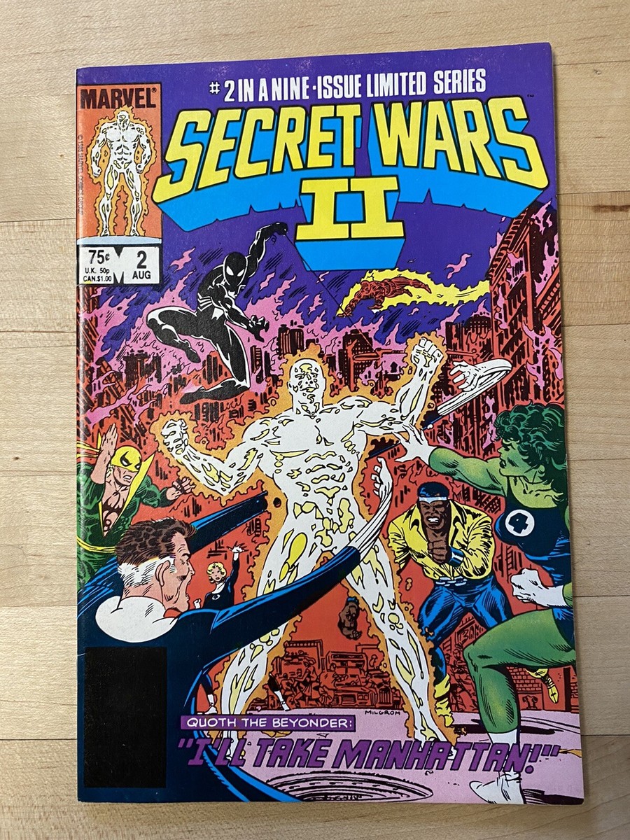 SECRET WARS II #2 - MARVEL COMICS, THE BEYONDER, SPIDER-MAN, X-MEN