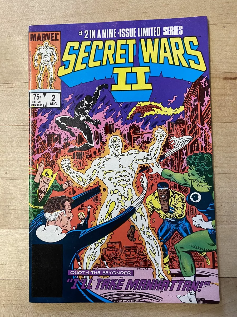 the avengers secret wars 2 comic book