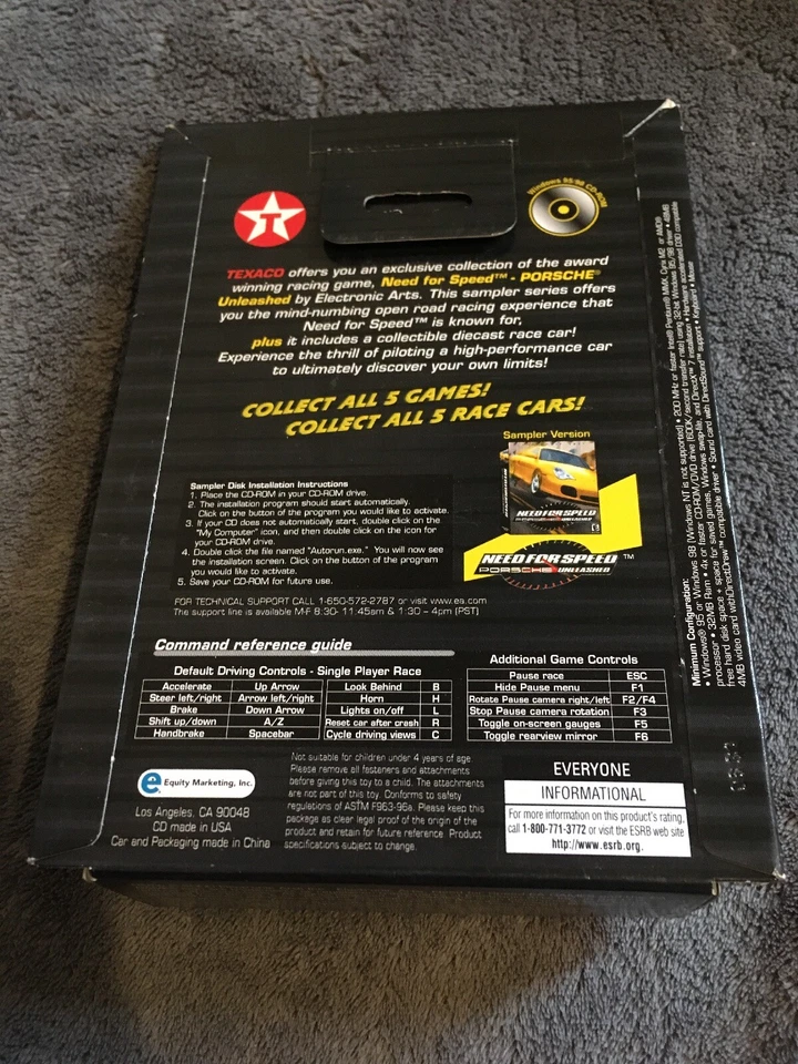 Need For Speed Porsche Unleashed 2000 1/64 Bonus Ricky Rudd #28 sellado de fábrica Foto 2 de 2