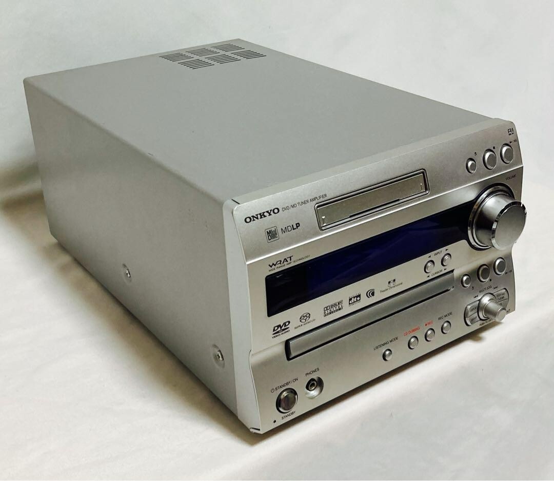 ONKYO「FR-UN7」DVD・CD・MDコンポ SACD対応 ONKYO「FR-UN7」DVD・CD・MDコンポ SACD対応