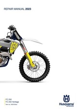 Husqvarna Service Workshop Shop Repair Manual Book 2023 FC 250 EU