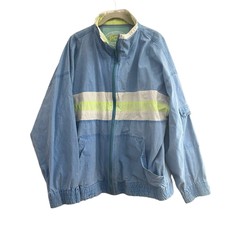 Vintage Pch Jacket Blue Retro Outdoor Full Zip Size Large L 90's