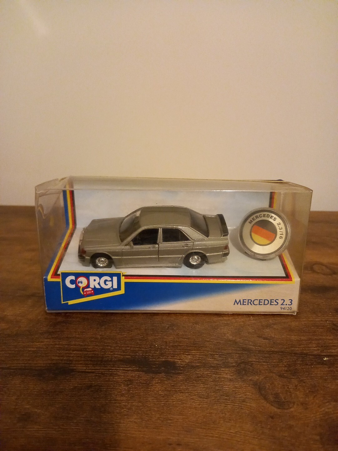CORGI 94120 'MERCEDES BENZ 2.3' SILVER DIECAST MODEL CAR BOXED FREE P&P