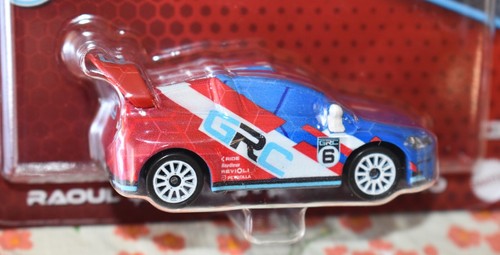 COCHES DISNEY PIXAR RAOUL CAROULE & LIGHTNING McQUEEN GRC GLOBAL RACERS NUEVO - Imagen 4 de 10