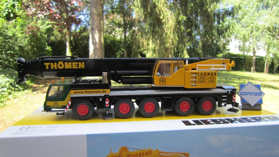 Conrad 2101/07 Liebherr Ltm 1200-5.1 " Thömen " ( D ) & Logo Conrad Mint Box. - Immagine 2 di 4