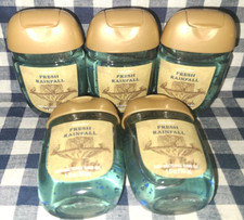NEW 5-Pack FRESH RAINFALL PocketBac Sanitizers 1 oz Bath  Body Works SHIPS FREE