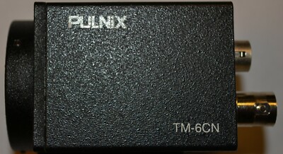 CCTV Pulnix TM-6CN Pentax Canon Cosmicar C-Mount lenses Extension rings