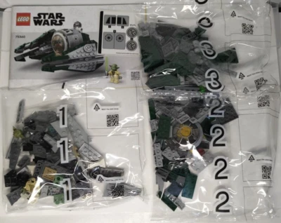 LEGO Star Wars 75360 The Clone Wars Yoda's Jedi Starfighter - 100% Complet - Photo 1/4