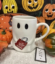 “I’D RATHER BE AT TJMAXX” GHOST HALLOWEEN 👻 MUG! NEW!  COLLECTOR’S ITEM!