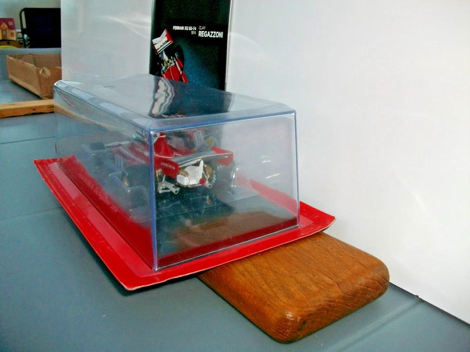 Collection F1 au 1/24 N°32 les Grandes Ferrari 312 B3-74 Regazzoni  1974 + revue - Photo 3/3