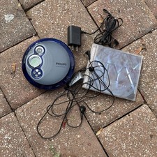 Philips AX2420/17 Portable Compact Disc CD Player Tested-Working 