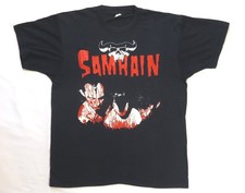 Samhain Vintage T Shirt 1980's Glenn Danzig Misfits Punk Hardcore Thrash Skate