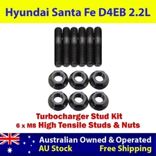 High Tensile Turbo Charger Stud Kit For Hyundai Santa Fe D4EB 2.2L