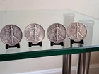Walking Liberty Half 4-Coin set 33-S,34-P and 2-34-S