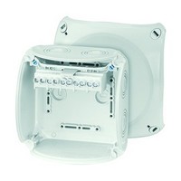 Hensel Klemmenkasten 10Qmm 5Fach Kunststoff 130X130X77Mm Aufputz 8...