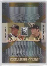 2007 Donruss Elite Extra Edition Gold /500 Casey Weathers David Price #CT-4 0b0