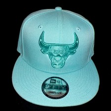 New Era 9FIFTY Chicago Bulls NBA Cap Light Blue One Size