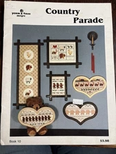 Yarn Tree Designs Country Parade X Stitch Patterns Book 10 Farm Animals Bears