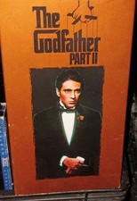 Paramount The Godfather Part II Francis Ford Coppola (VHS, 1974, CC, NTSC)