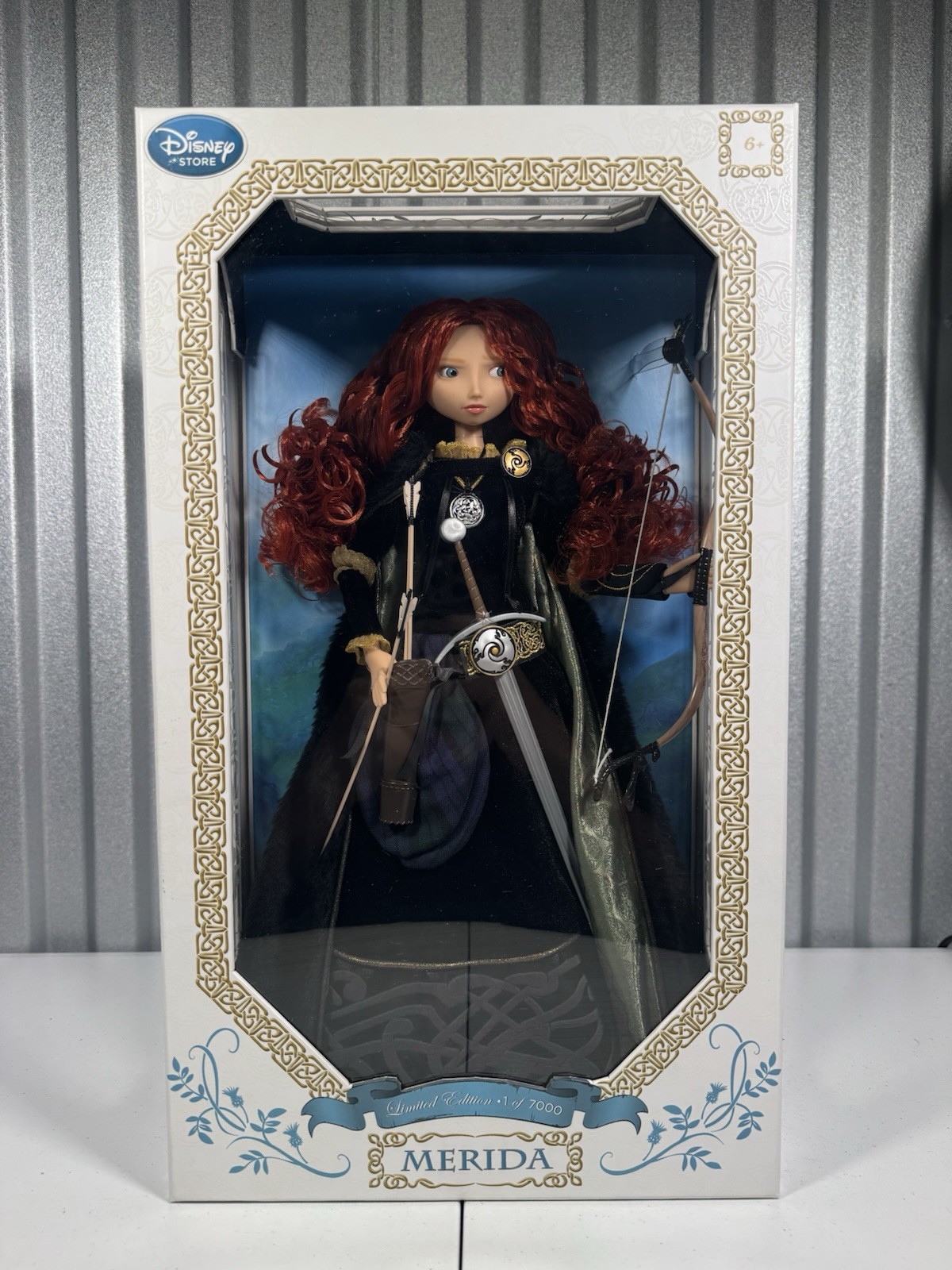 Disney Store Limited Edition Pixar Brave Merida 17 inch Doll 3535/7000 ...