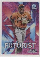 2021 Bowman Futurist Mega Box Pink Mojo Refractor /199 Marco Luciano #FUT-ML uk2