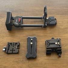 Confezione combinata stabilizzatore fotocamera (piastra di montaggio a V, Chest Rig, sgancio rapido)